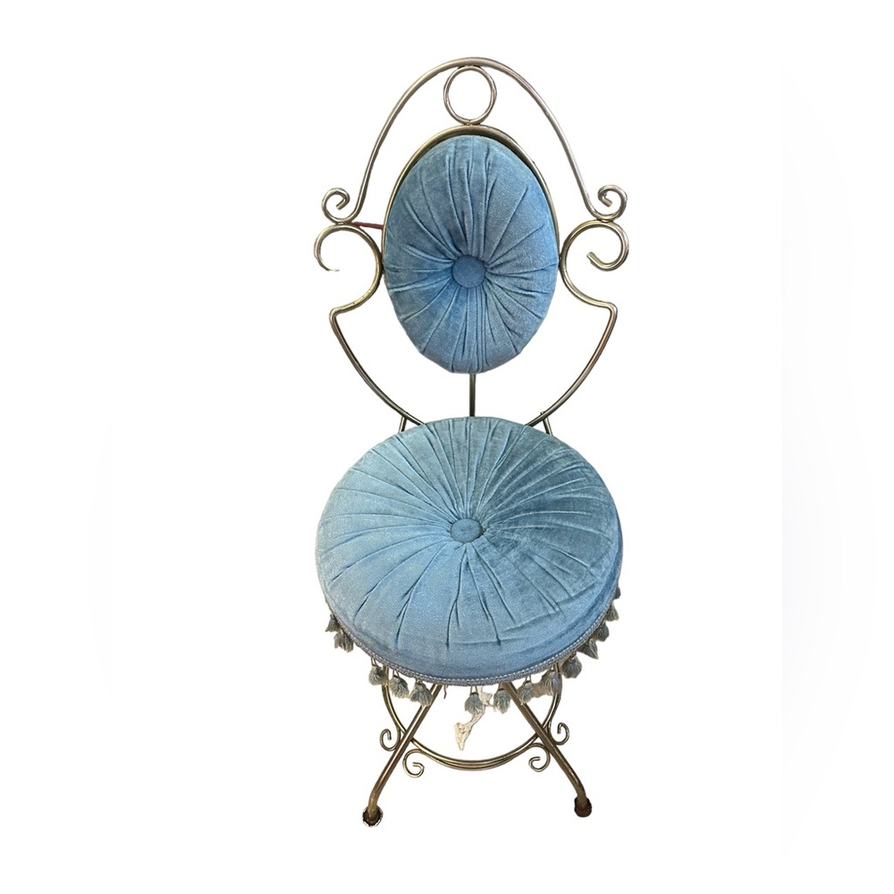 RARE 1920s Hollywood Regency Vanity Chair